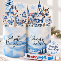 Mini Calendário do Advento Natal Kinder Riegel 2027