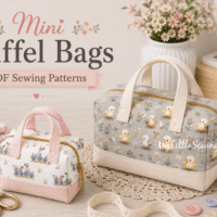 Mini Duffel Bags PDF Sewing 157990360