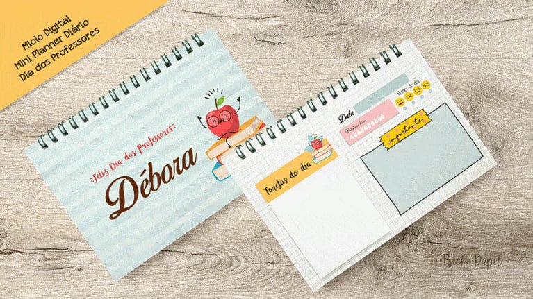 Mini-Planner-Dia-dos-Professores-Miolo-Digital-1 Mini Planner Dia dos Professores Miolo Digital - Imagem 1