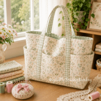 Multi Pocket Tote Bag Sewing 156797966