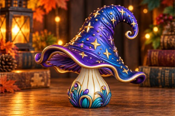 Mushroom-Sculpture-3D-STL-160488571 Mushroom Sculpture 3D Stl 160488571 - Imagem 1