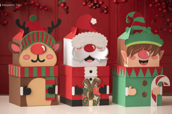 North-Pole-Gnomes-Gift-Boxes-130078393 North Pole Gnomes Gift Boxes 130078393 - Imagem 1