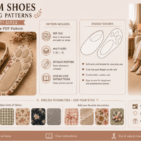 Room Shoes Sewing Pattern 155946114