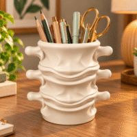 Spine Pen Holder 3D Stl 161107911