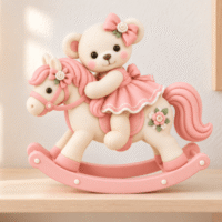Teddy Bear Rocking Horse Stl 160556979