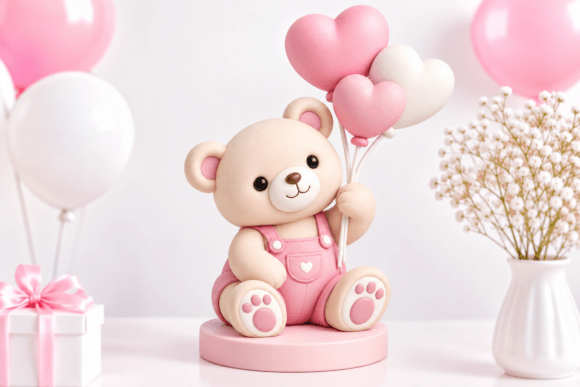 Teddy-Bear-STL-Cute-Bear-160710155 Teddy Bear Stl Cute Bear 160710155 - Imagem 1