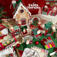 Uma Coleção de Caixas e Recipientes de Presente Natal