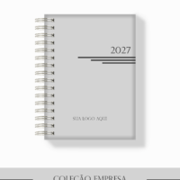 Agenda Empresarial 03 Cinza
