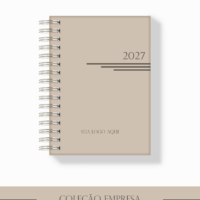 Agenda Empresarial 06 Bege