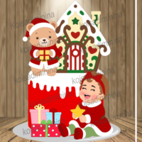 Arquivo de Corte Topo de Bolo 13410 Natal 57