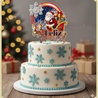 Arquivo de Corte Topo de Bolo 35784 Natal 3