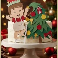 Arquivo de Corte Topo de Bolo 55896 Natal 51