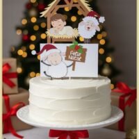 Arquivo de Corte Topo de Bolo 58787 Natal 40