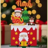 Arquivo de Corte Topo de Bolo 68843 Natal 64