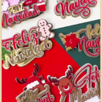 Arquivo de Corte Topo de Bolo 80407 Natal 20