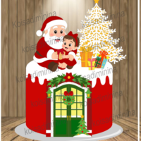 Arquivo de Corte Topo de Bolo 87572 Natal 55
