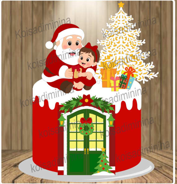 arquivo-de-corte-topo-de-bolo-87572-NATAL-modelo-55 Arquivo de Corte Topo de Bolo 87572 Natal 55 - Imagem 1