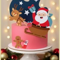 Arquivo de Corte Topo de Bolo 90463 Natal 44