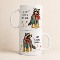 Arte para Caneca Animais Ironicos