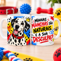 Arte para Caneca Coleção Pet Vol 02