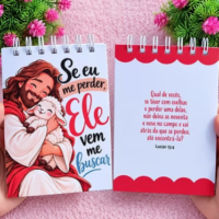 Bloquinho A6 Capa Seu Eu Me Perder Ele Vem Me Buscar