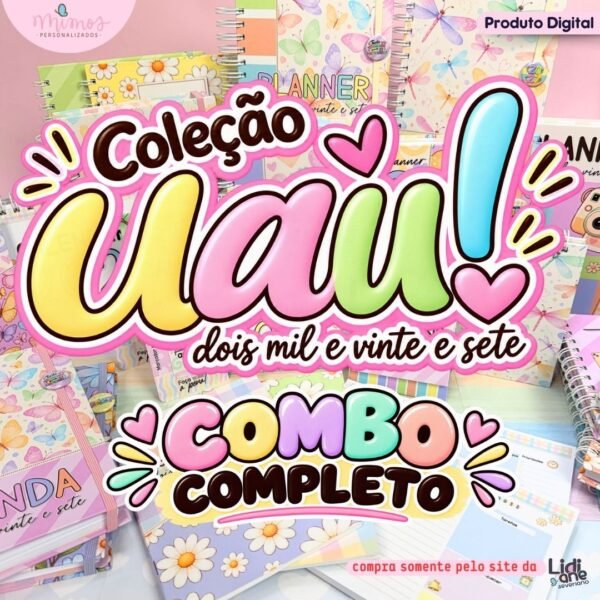 colecao-encadernacao-agendas-e-planers-2027-UAU Coleção Encadernação Agendas e Planers Uau 2027 - Imagem 1